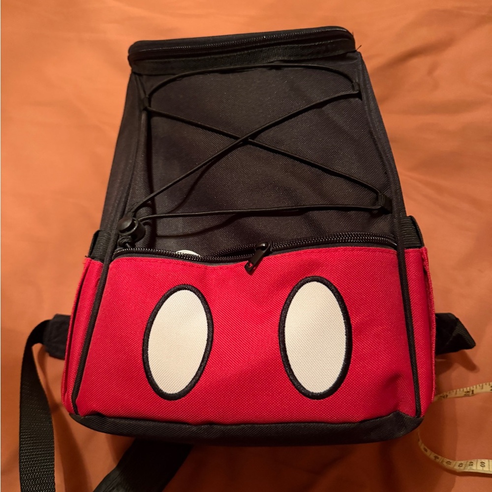 Disney Red and Black Kids/adult picnic insulated Backpack